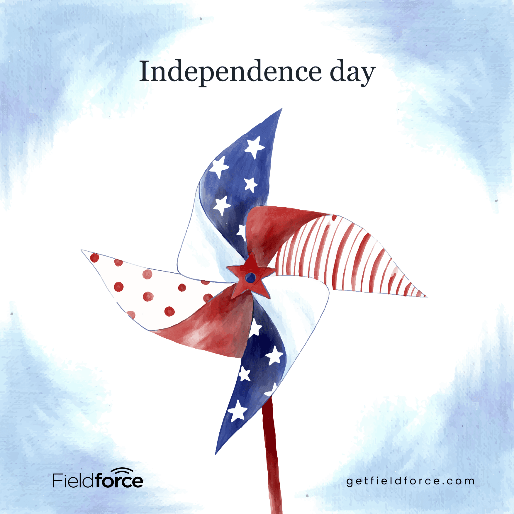 Fieldforce Independence Day social post