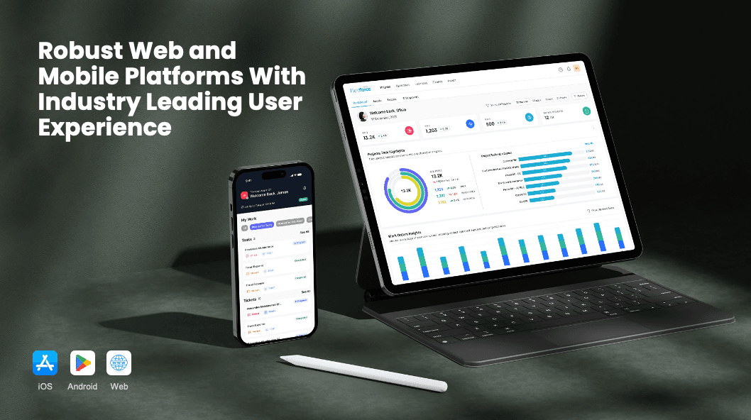 Fieldforce web and mobile product presentation